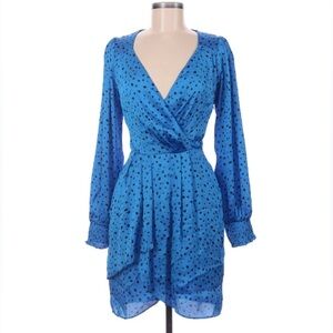 Blue Patterned Dress